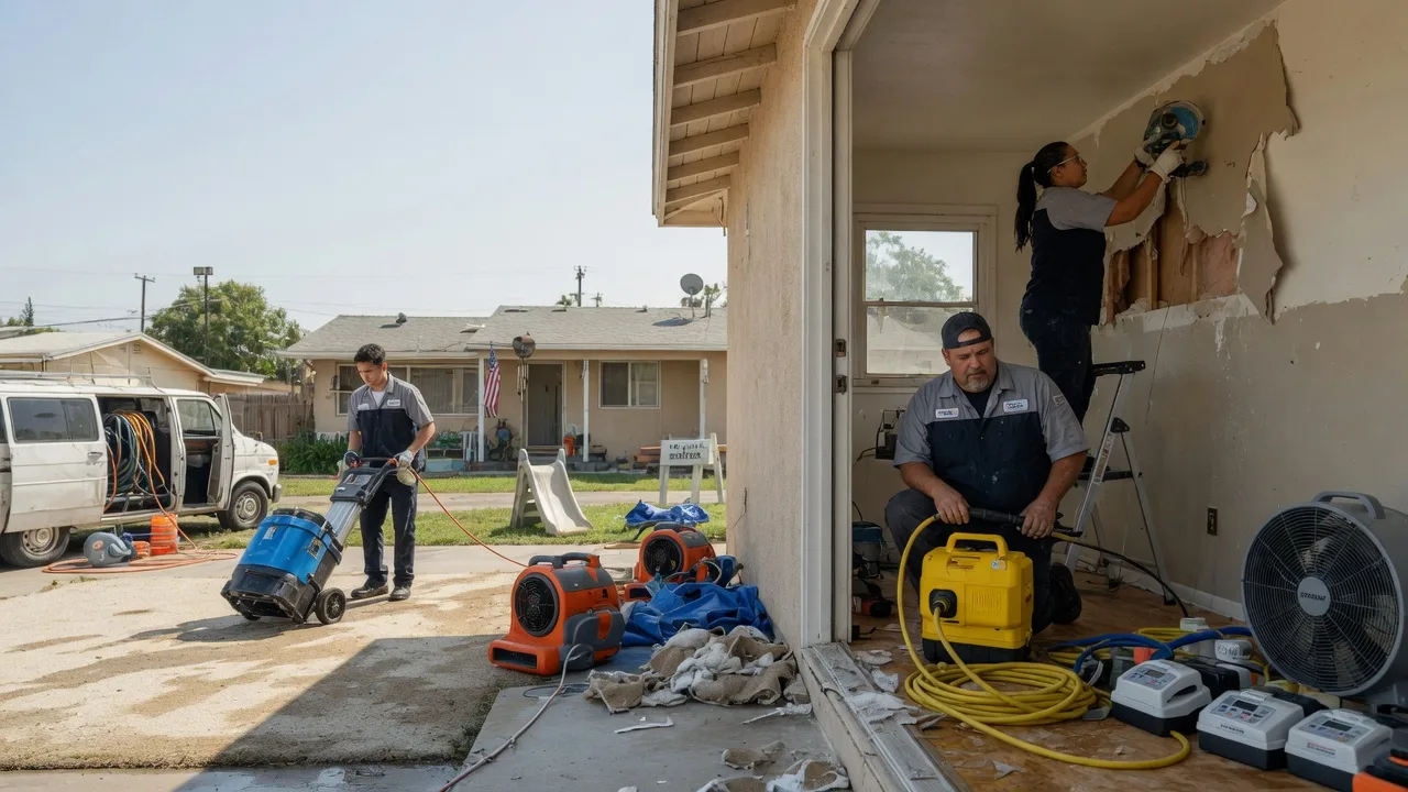 Water Damage Restoration in Sultana, CA near me